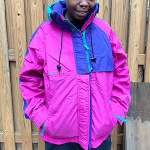 Vintage Columbia Multicolored Jacket